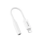 Yesido Adapter YAU44 Audio - Lightning to jack 3,5mm - white Foto 1