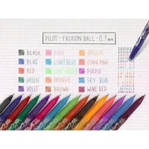 Pilot Frixion Ball Red (BL-FR7-R) (BLFR7R) Photo