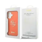Guess IML 4G Script Metal Logo Case for iPhone 17 Orange Foto 6