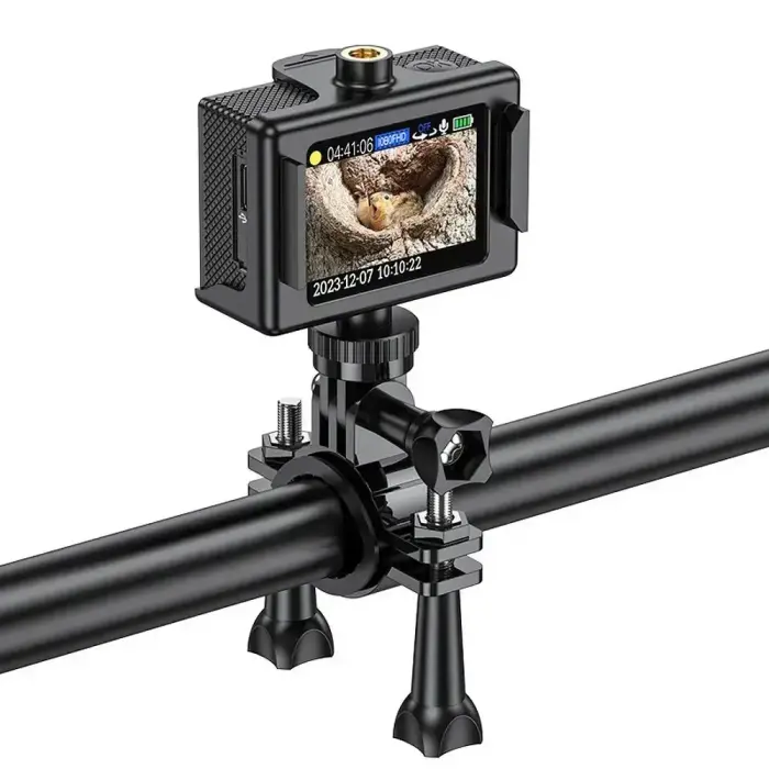 Sports camera Hoco with screen 2" 1080P/30fps DV100 black Фото num