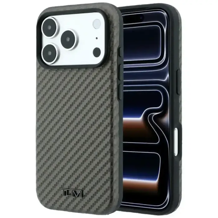 Case Tumi Carbon MagSafe for iPhone 18 Pro Max / 17 Pro Max anthracite