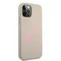 GUHCP12MLSVSGP Guess Silicone Vintage Pink Script Cover for iPhone 12|12 Pro 6.1 Grey Фото num