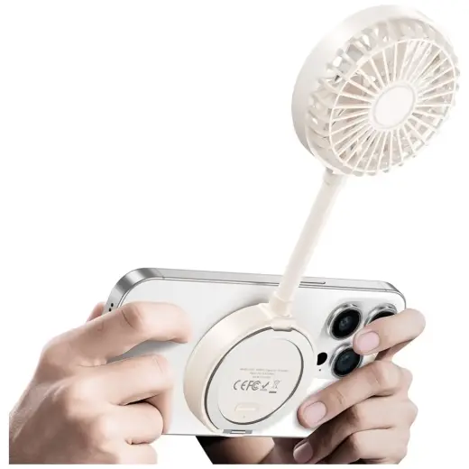 Hand fan USAMS LiFE LU02 white Фото num
