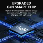 GaN Wozinsky CGWCB 140W Wall Charger 3 x USB-C / 2 x USB-A - Black Foto 7