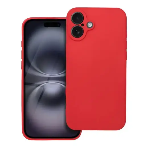Soft phone case for iPhone 16 Plus red