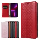 Magnet Strap book type phone case with stand for iPhone 14 Pro Max red — Photo 2