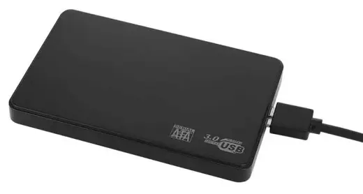 Fusion 2,5" ārējais cietā diska korpuss SATA III | USB 3.0 koka|melns