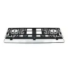 License Plate Frame - chrome — Photo 1
