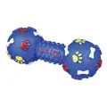 Toy for dogs : Trixie Dumbbell with sound 15cm Photo