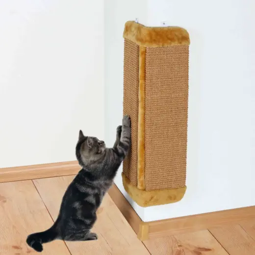 Nail sharpener : Trixie Scratching Board for Corners 32*60cm, brown Photo
