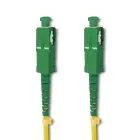 Qoltec Patchcord fiber optic SC/APC - SC/APC | Singlemode | 9/125 | G652D | Simplex | 0.5m — Foto 2