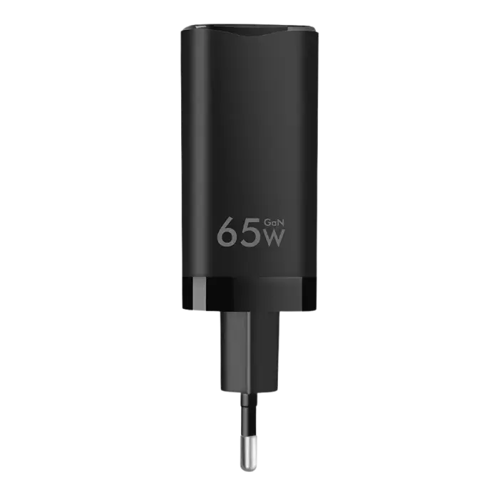 Зарядное устройство Tactical FlashBang 2.0 | 65W | GaN | USB-C, USB-A | чёрное