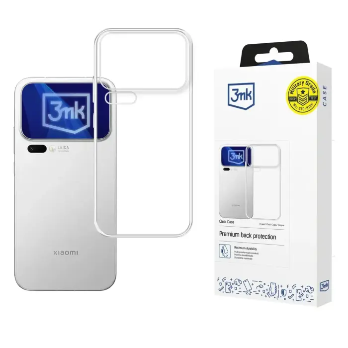 Case 3MK Clear Case for Xiaomi 17 Pro Max