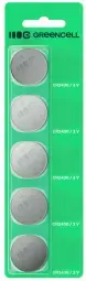 Baterijas Green Cell Blister 5x Lithium Battery CR2430