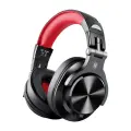 Oneodio A71 Wired Headphones (Black and Red) Photo