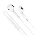 Borofone Earphones BM100 Fuente with microphone white Фото num