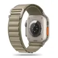 Tech-Protect Nylon Pro Strap for Apple Watch 4 | 5 | 6 | 7 | 8 | 9 | SE | Ultra 1 | 2 (42|44|45|49 mm) - Titanium Olive Фото num