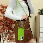 Strap Silicone phone case for iPhone 14 Pro green — Photo 6