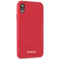 Guess Silicone phone case for iPhone XR red hard case Photo