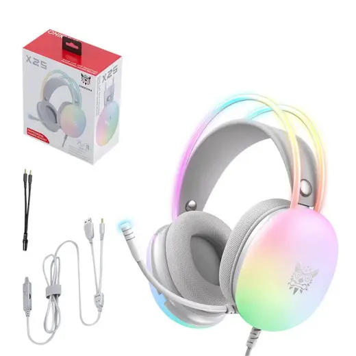 Gaming headphones ONIKUMA X25 White Foto 6