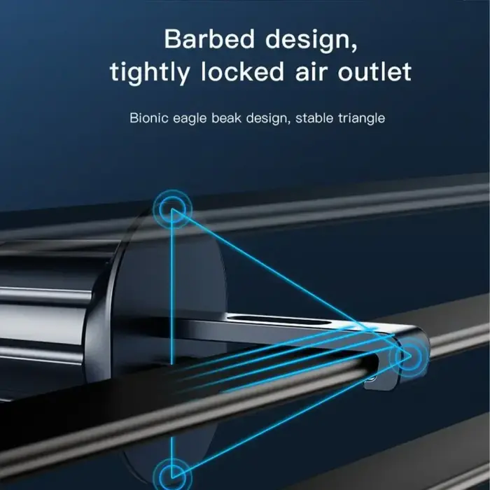 Car phone holder Forcell F-Grip Guardian AV air vent black Photo