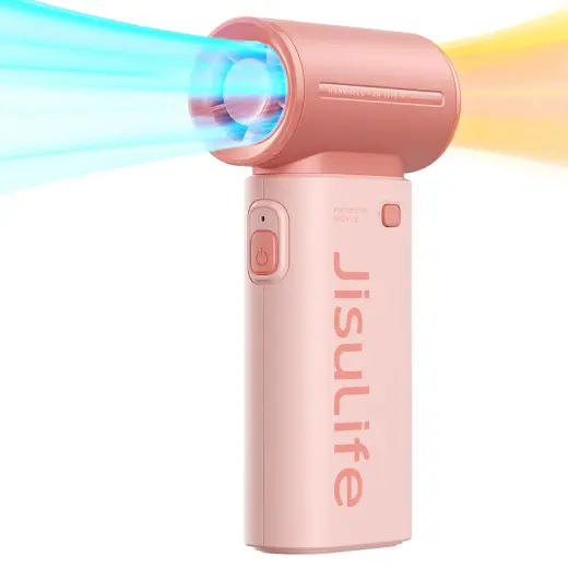 Jisulife Handheld Fan Life9 5000mAh Portable USB Fan - Pink Фото num
