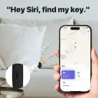 Lifemate GPS Bluetooth LifeTag Tracker HD-P16-3 Apple white Foto 9