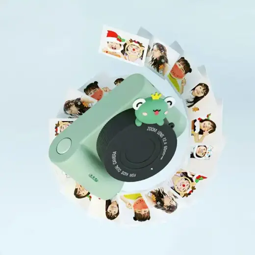 Digital camera for children C5 48Mpix, touchscreen, WiFi Dinosaur Foto 5