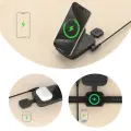 Dudao A11 Max 15W 3-in-1 Inductive Charging Station Compatible with MagSafe - Gray Foto 6