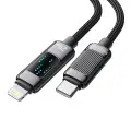 Cable USB Essager EXCTL-LG0A-P USB-C do lightning 29W 1m Photo