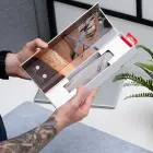 Desk holder for laptop / tablet foldable Forcell F-Grip Fold Stand X Pro gray Foto 6