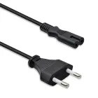 Qoltec Power cable IEC C7 | CEE 7/16 | figure-8| 2x0.75mm² | Pure copper Cu | 1m Фото num