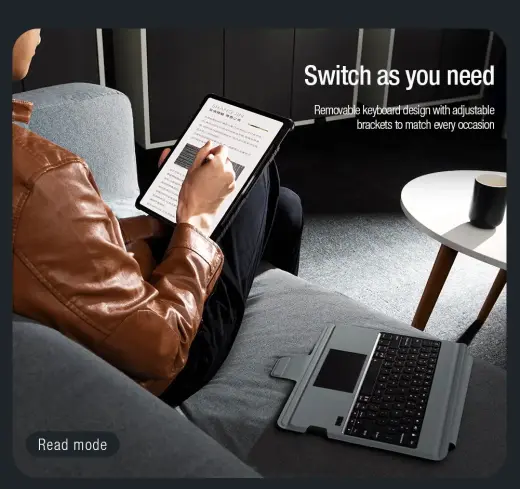 Nillkin Bumper Combo Keyboard Case (Backlit Version) for iPad 12.9 Pro 2020|2021|2022 Black Фото num