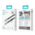 BWOO String datu pārraides un uzlādes vads | USB-C uz USB-C | 60W | 1.2m — Foto 4