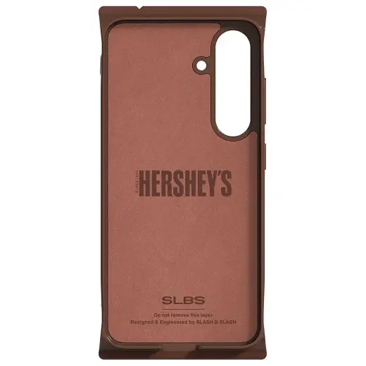 Etui Samsung Hershey`s Milk Chocolate     Snack do Galaxy S25 brązowy Фото num