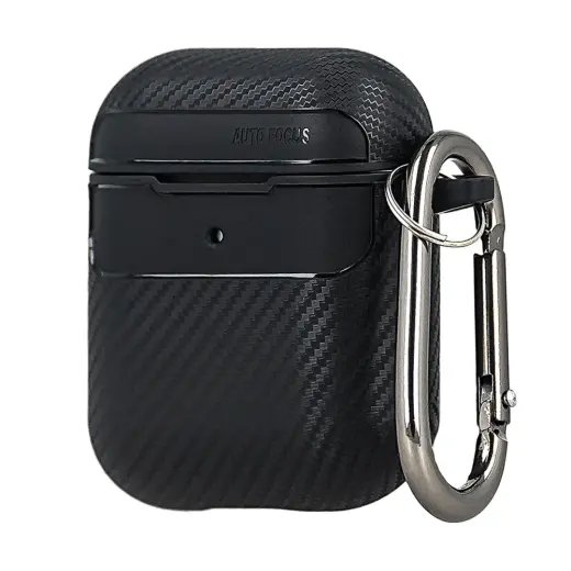 Carbon case for Airpods | Airpods 2 black Foto 4