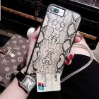 BAG - SNAKE Leather Case - IPHONE XS MAX Gold Фото num