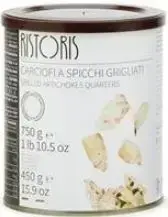 Artišoki grilēti, griezti eļļā RISTORIS, 750 g/450 g