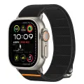 TECH-PROTECT NYLON SLIP APPLE WATCH 6 | 7 | 8 | 9 | 10 | SE | ULTRA 1 | 2 (44 | 45 | 46 | 49 MM) BLACK Foto 3