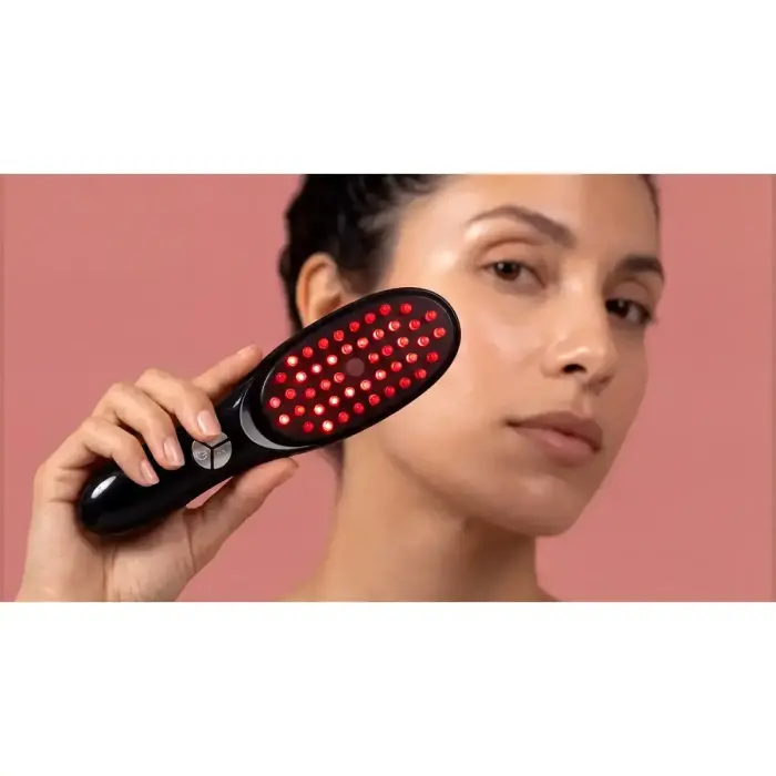 Marielle head massage brush with steam and light function MSMPS black Foto 8