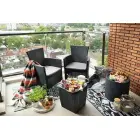 Cool Stool garden table/storage box grey — Photo 4