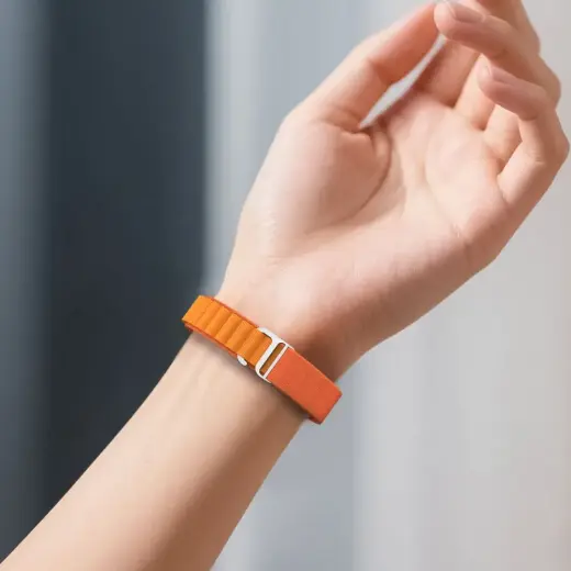 TECH-PROTECT NYLON PRO XIAOMI SMART BAND 8 | 9 | 10 | NFC ORANGE Foto 4
