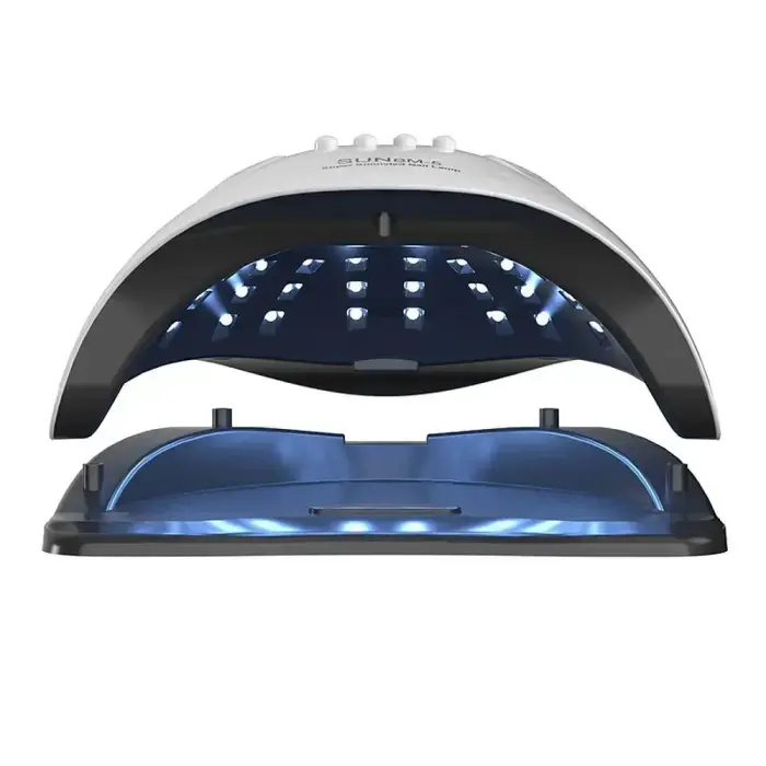 Nail dryer lamps UV LED 66 lamps 180W SUN X7 MAX white Foto 8