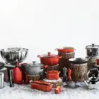 Le Creuset Чугунная кастрюля круглая Ø26см / 5,3л красная Фото num