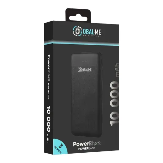 OBAL:ME PowerNest Powerbank 10000mAh Black Foto 6