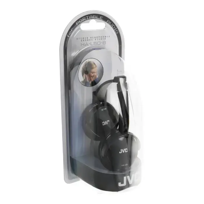 Wired headphones JVC HAL-50-B black Foto 4