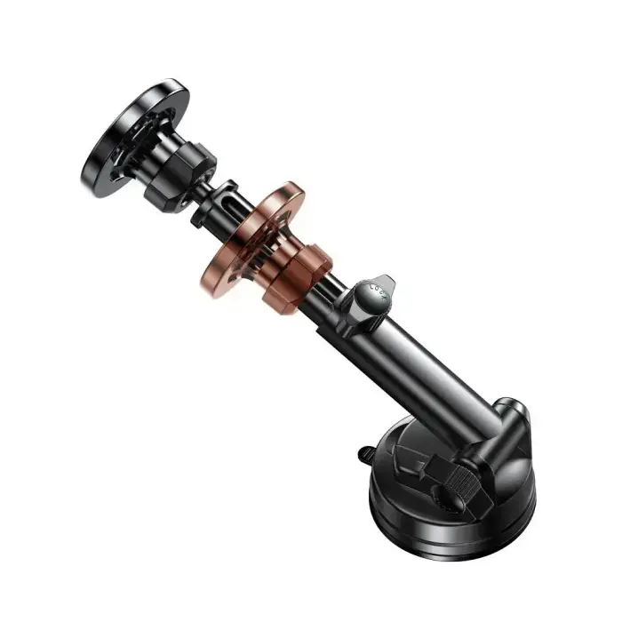 Magnetic car phone holder compatible with Magsafe Forcell F-Grip PrecisionX windshield/ dashboard / air vent black Photo