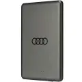 Audi Big Logo ārējais akumulators (powerbank) | 5000 mAh | 15W | USB-C, MagSafe | pelēks Foto 1