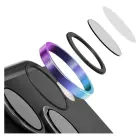 UNIQ Optix AluGuard (DX2) Camera Lens Protector for iPhone 18 Pro / iPhone 18 Pro Max iridescent — Photo 2