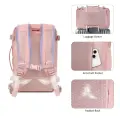 Tech-Protect Defender S50 Backpack for Ryanair & Wizzar, 20L Laptop - Pink Фото num